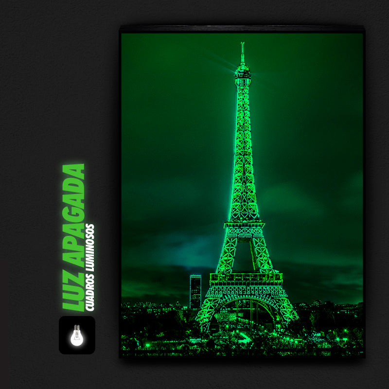 Cuadro efcto Luminox Torre Eiffel