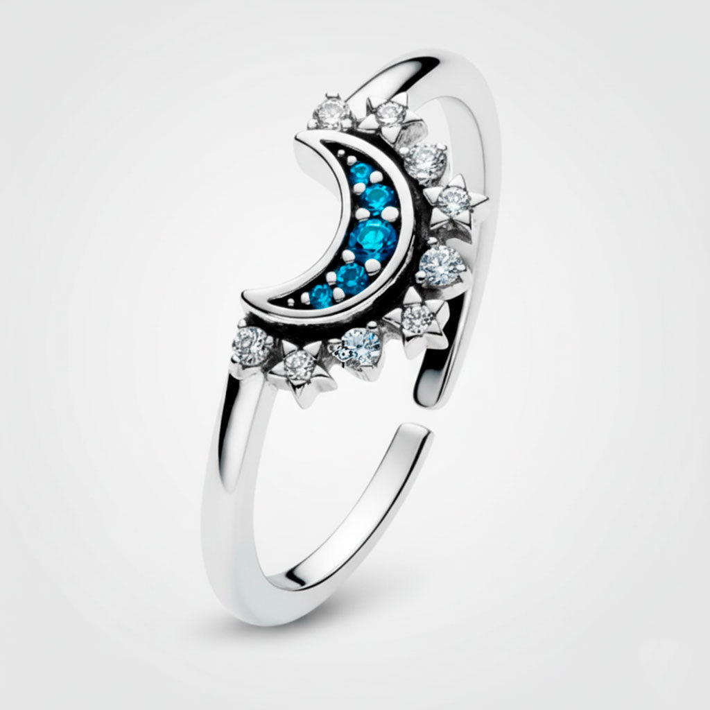 Anillo Duo Sol Y Luna Cajareg