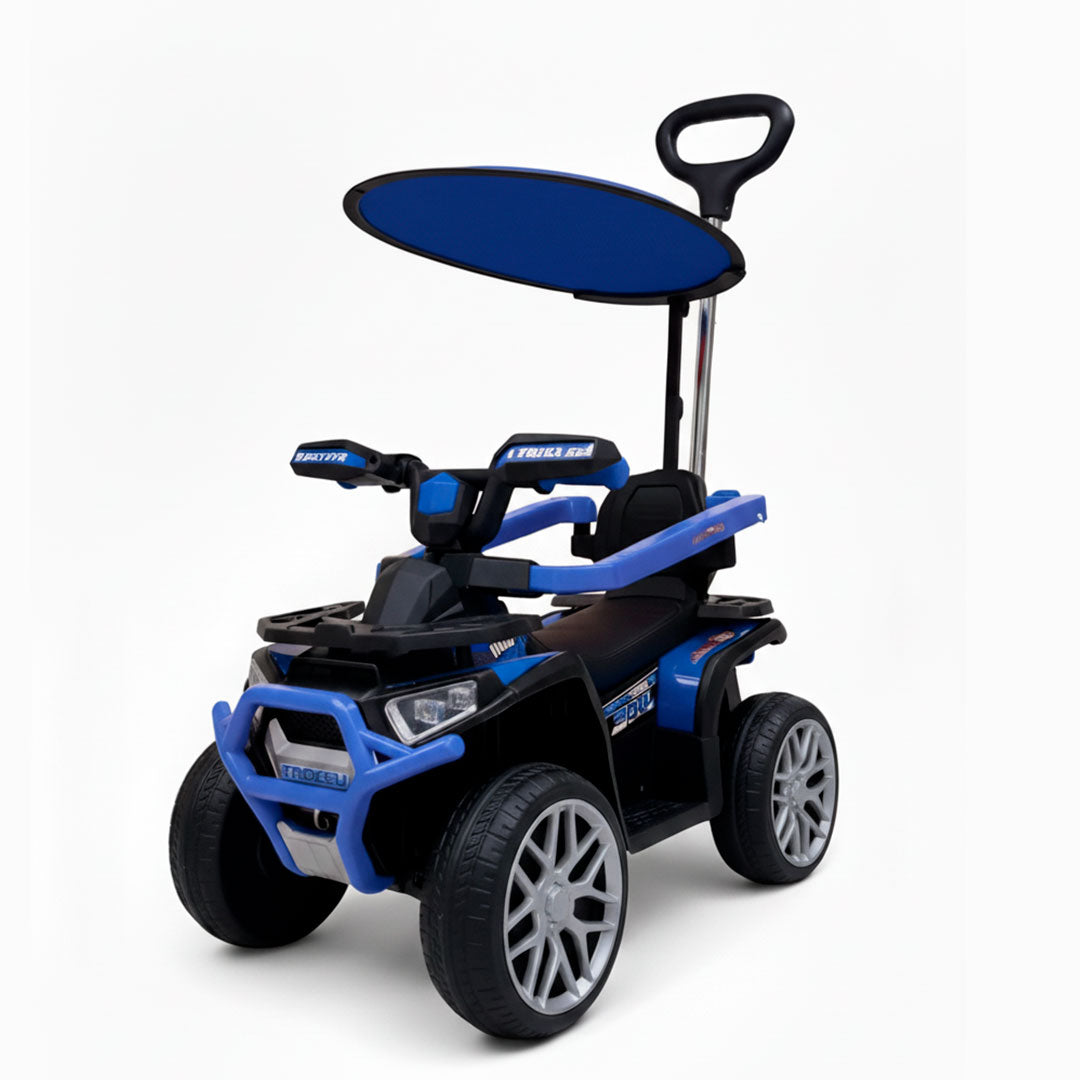 CUATRIMOTO ELECTRICA CON CONTROL Y CARPA