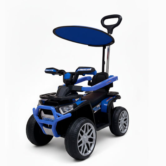 CUATRIMOTO ELECTRICA CON CONTROL Y CARPA